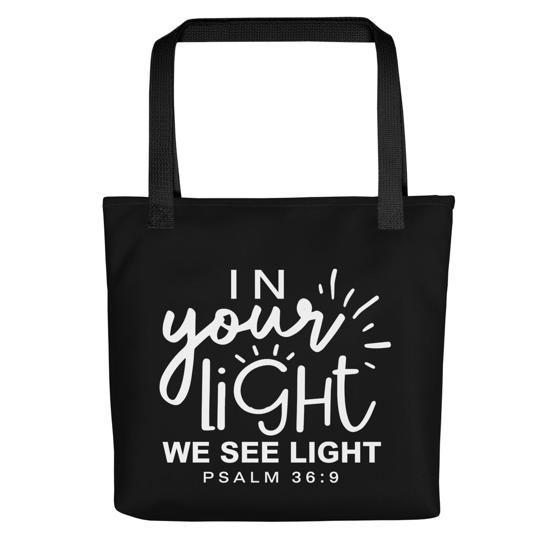 Christian Tote Bag In Your Light Black Tote Bags Default Title  