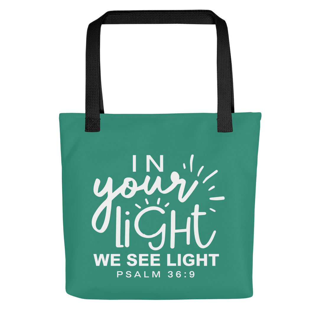 Christian Tote Bag In Your Light Teal Tote Bags Default Title  