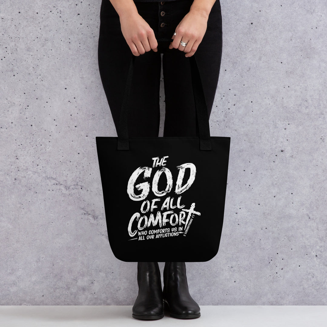 Christian Tote Bag God of All Comfort Tote Bags   