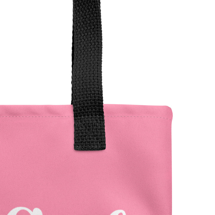 Christian Tote Bag Girl After God's Heart Pink Tote Bags   