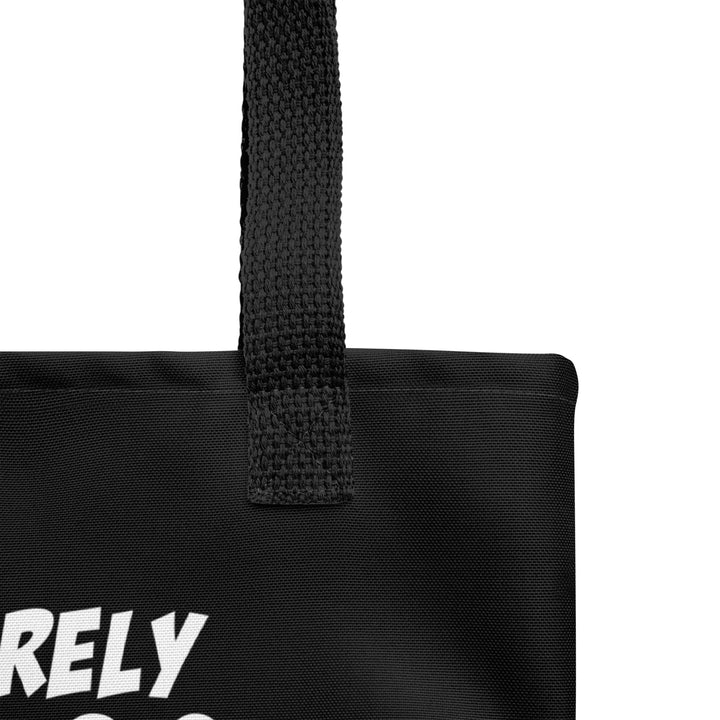 Christian Tote Bag Goodness and Mercy Black Tote Bags   