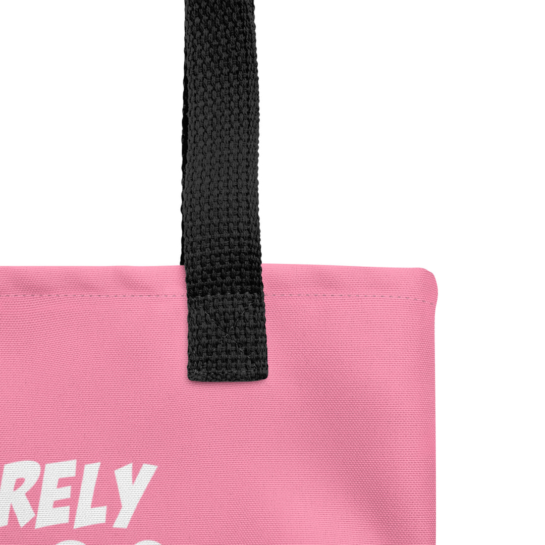 Christian Tote Bag Goodness and Mercy Pink Tote Bags   