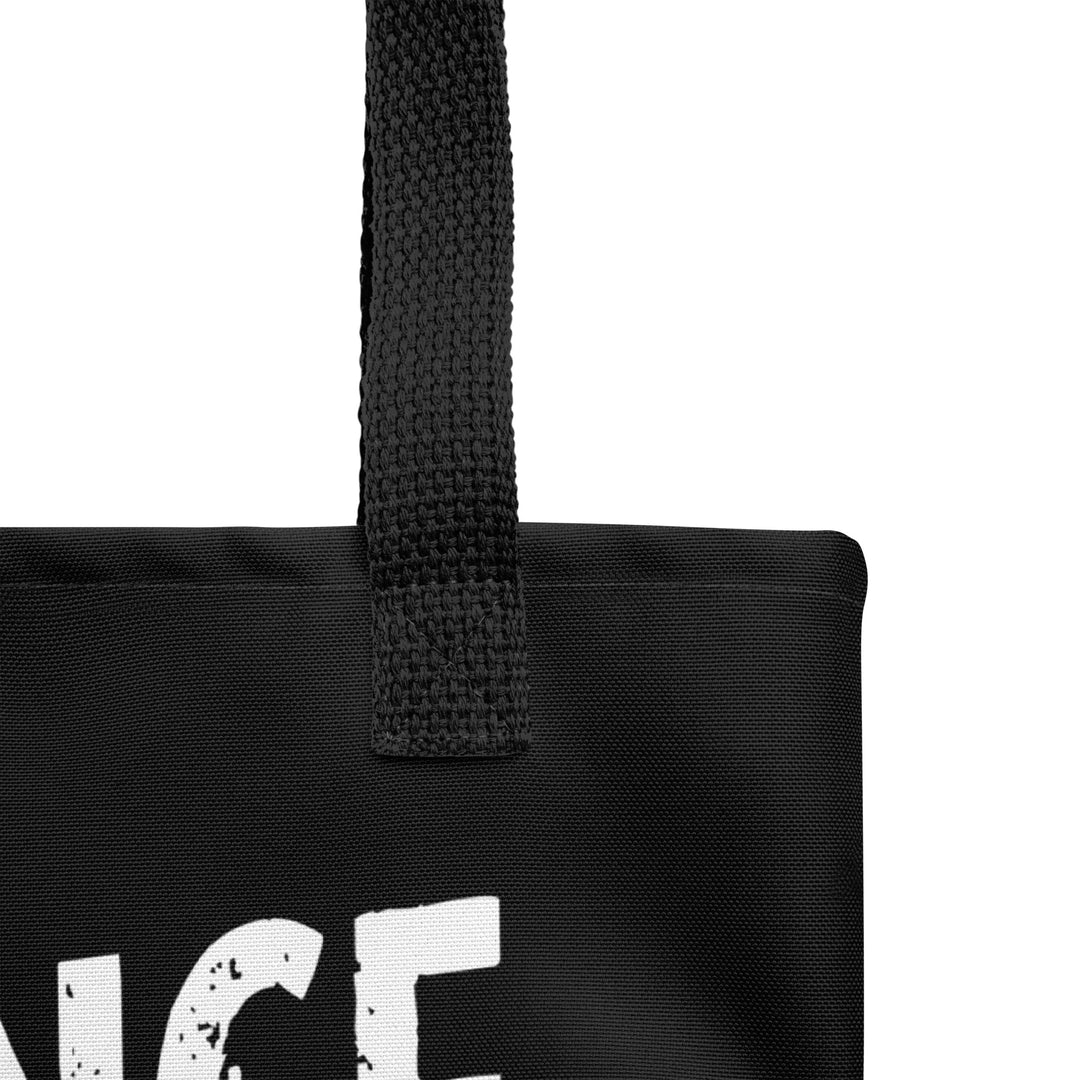 Christian Tote Bag Obedience Is Better Cross Black Tote Bags   