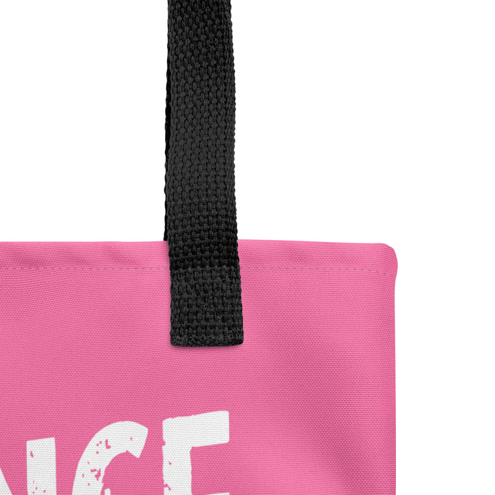 Christian Tote Bag Obedience Is Better Pink Tote Bags   