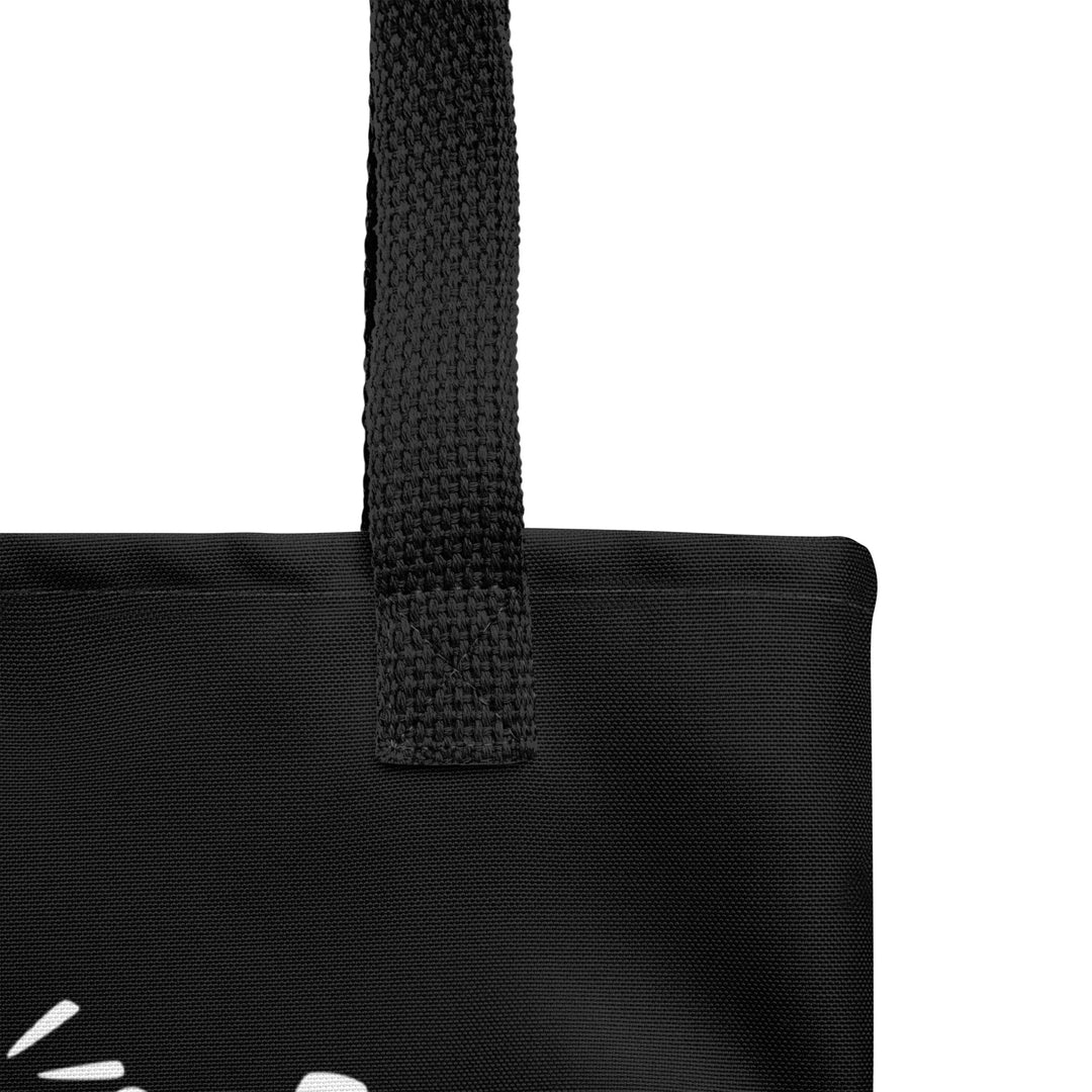 Christian Tote Bag Stamp Eternity Black Tote Bags   