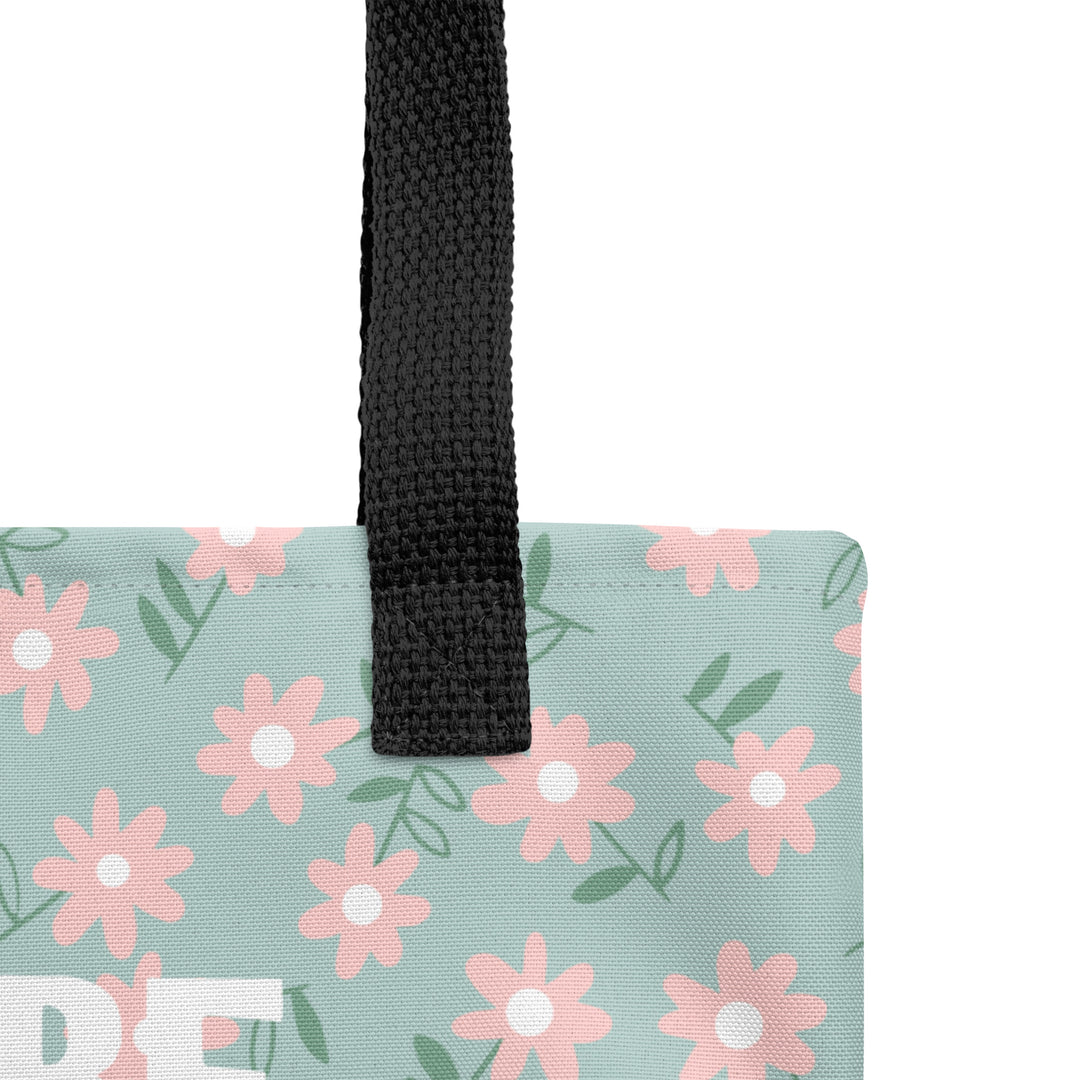 Christian Tote Bag According To Your Word Daisy Tote Bags   