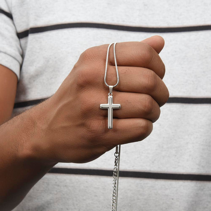 Personalized Cross Necklace Snake Chain Cross Necklaces   