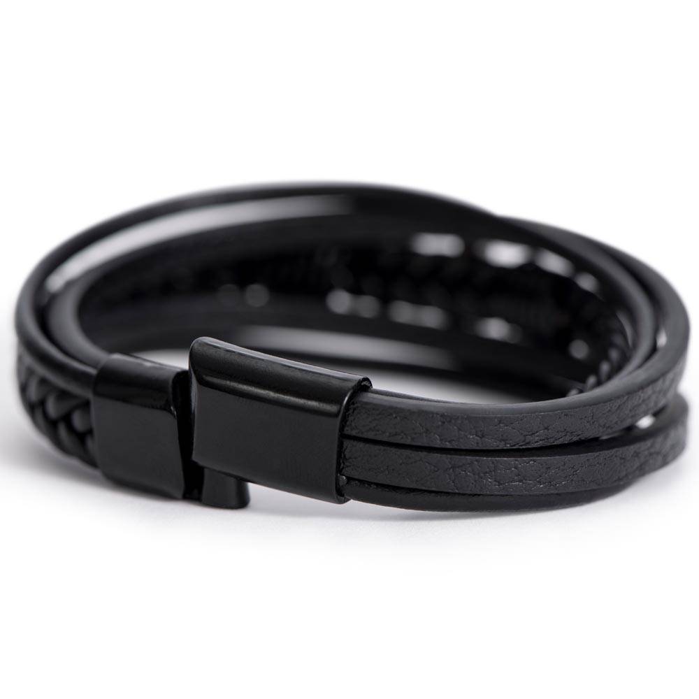 Acts 29 Collective Cross Leather Bracelet Men's Bracelets   