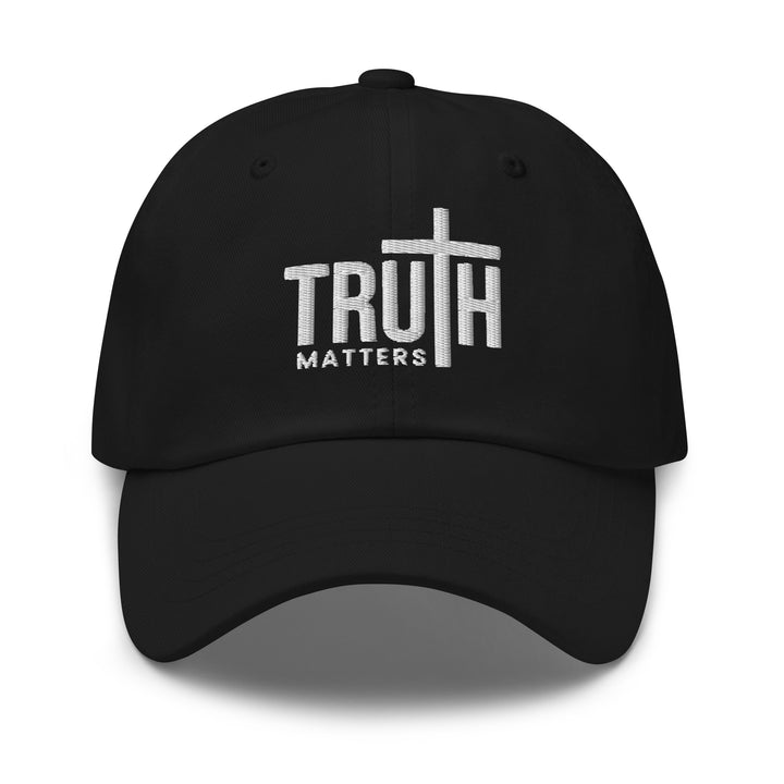 Christian Hat Truth Matters Classic Dad Classic Dad Hat Black