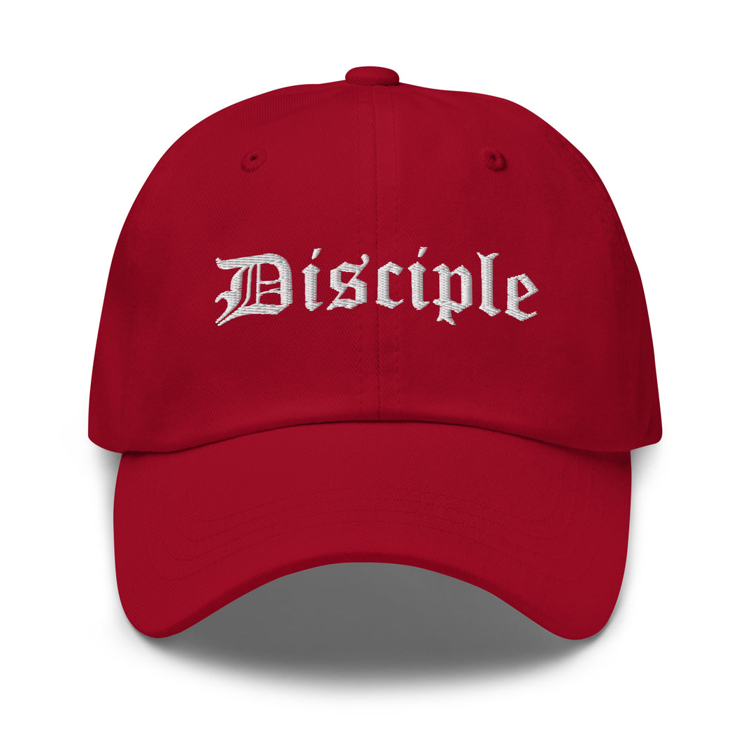 Christian Hat Disciple Classic Dad Classic Dad Hat Cranberry