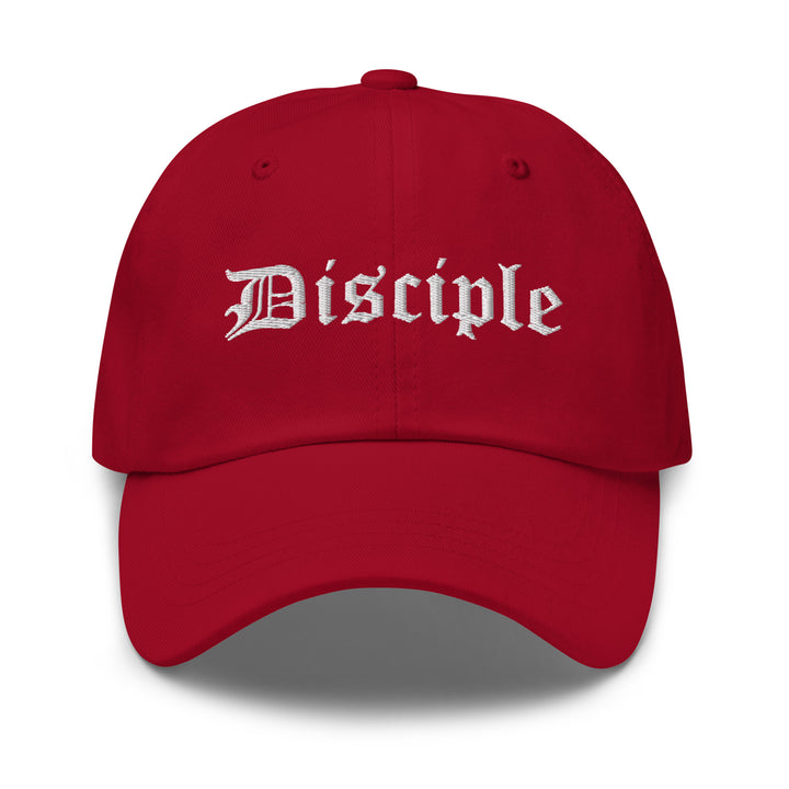 Christian Hat Disciple Classic Dad Classic Dad Hat Cranberry