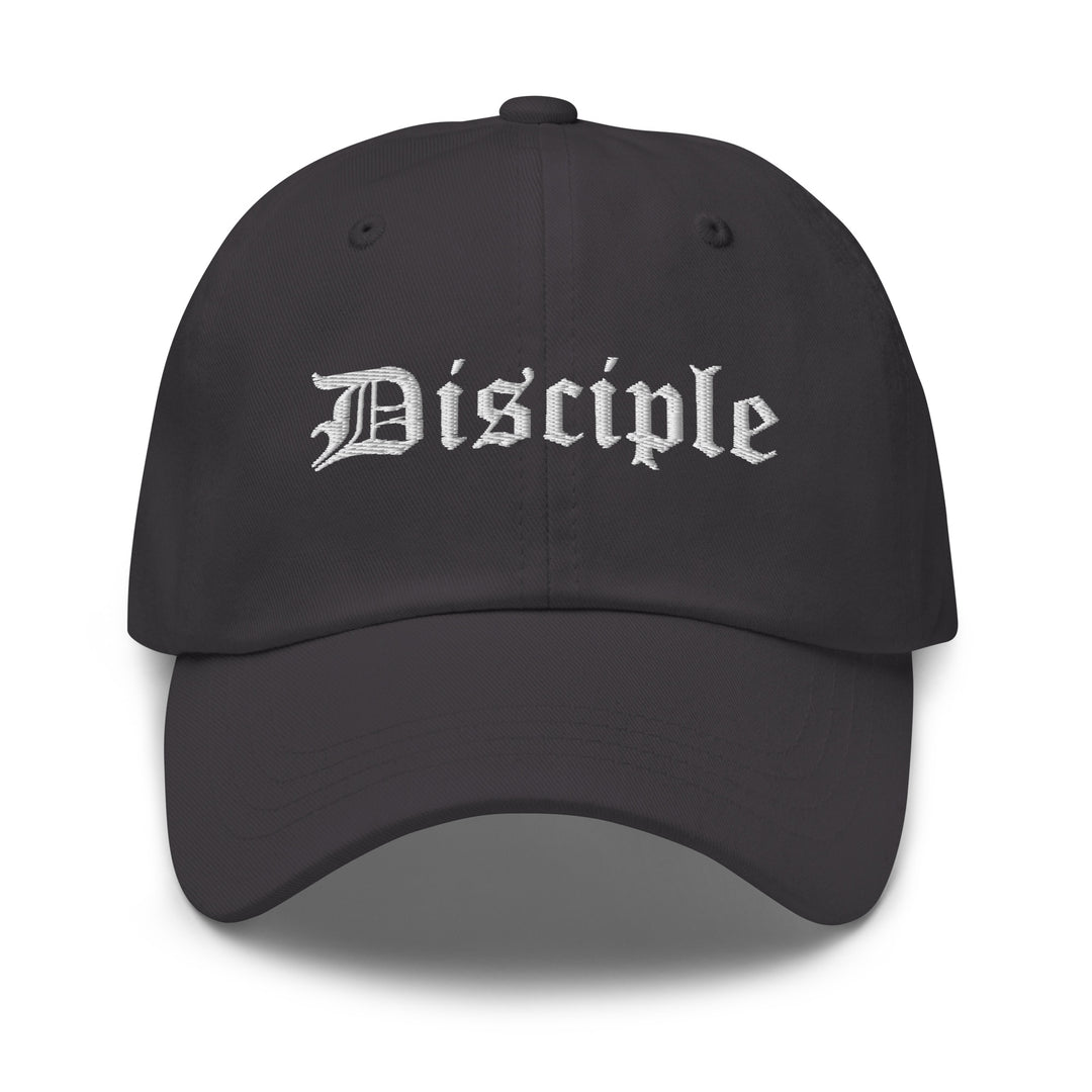 Christian Hat Disciple Classic Dad Classic Dad Hat Dark Grey