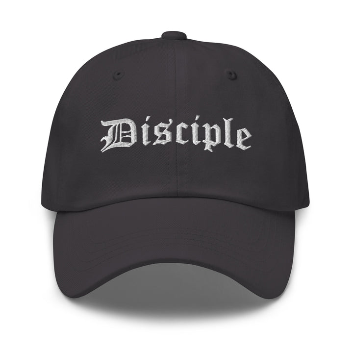 Christian Hat Disciple Classic Dad Classic Dad Hat Dark Grey