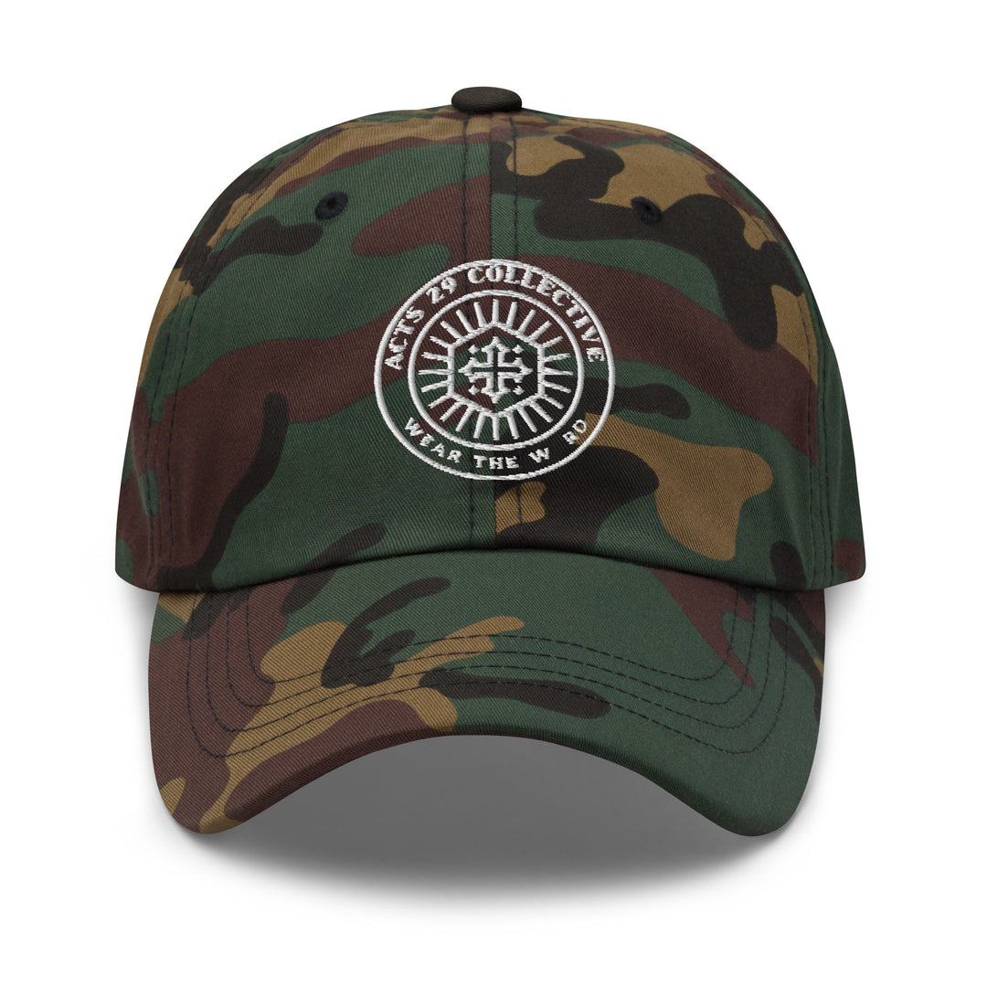 Christian Hat Wear The Word Classic Dad Classic Dad Hat Green Camo