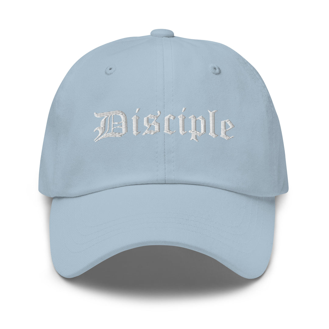 Christian Hat Disciple Classic Dad Classic Dad Hat Light Blue