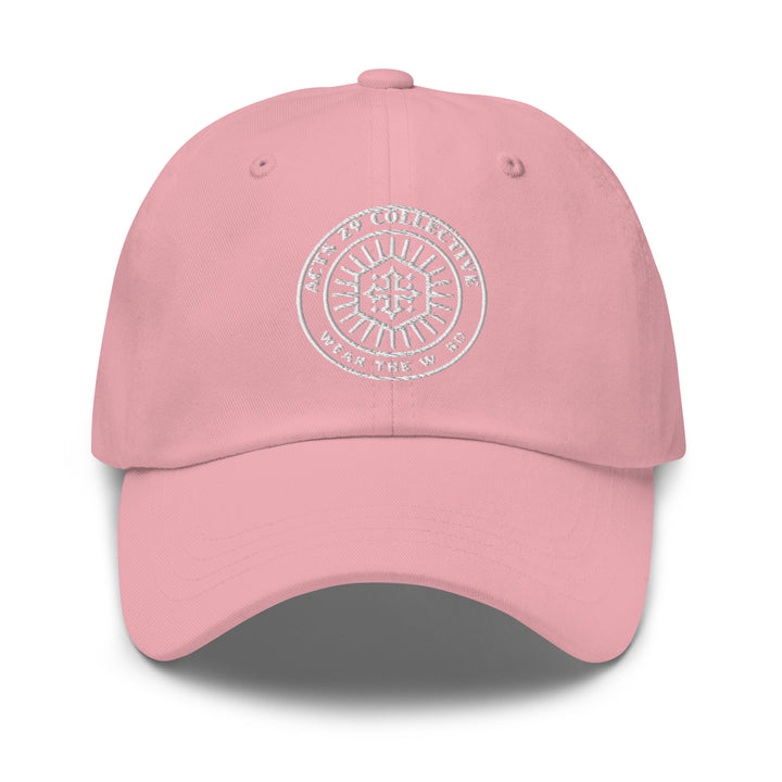 Christian Hat Wear The Word Classic Dad Classic Dad Hat Pink