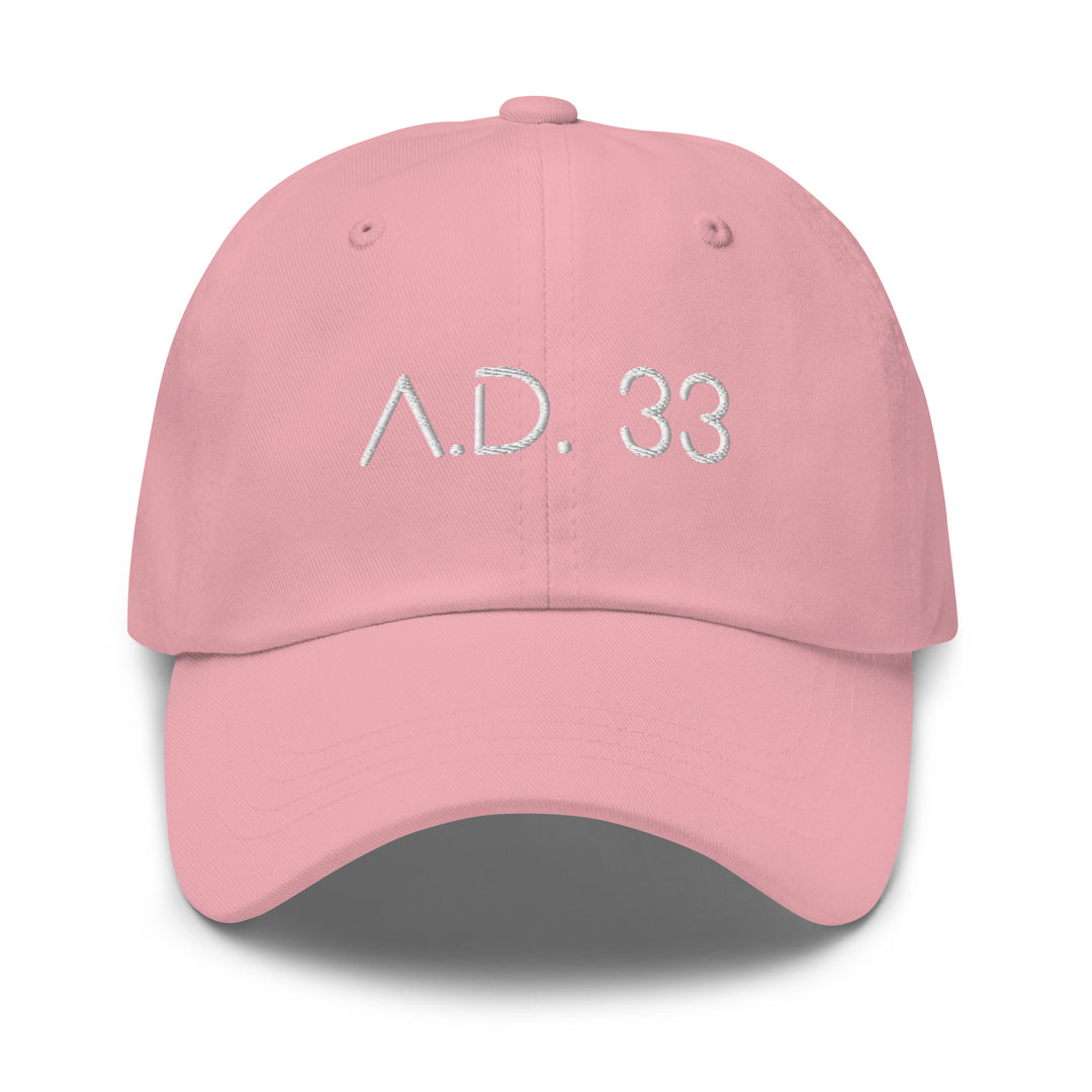 AD 33 Classic Dad Hat Classic Dad Hat Pink  