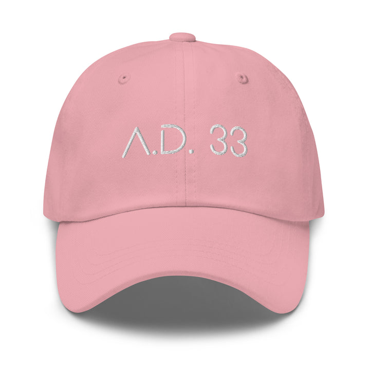 AD 33 Classic Dad Hat Classic Dad Hat Pink  