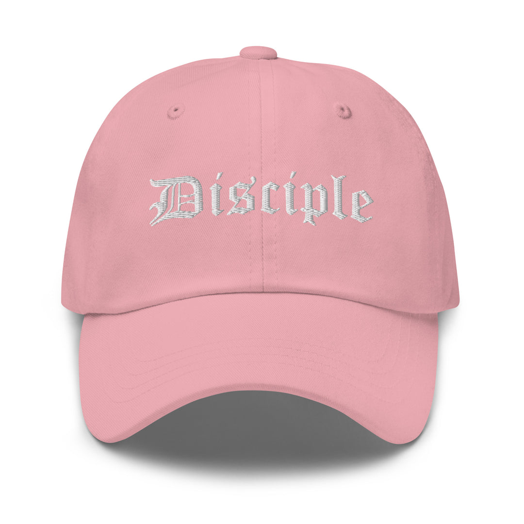 Christian Hat Disciple Classic Dad Classic Dad Hat Pink