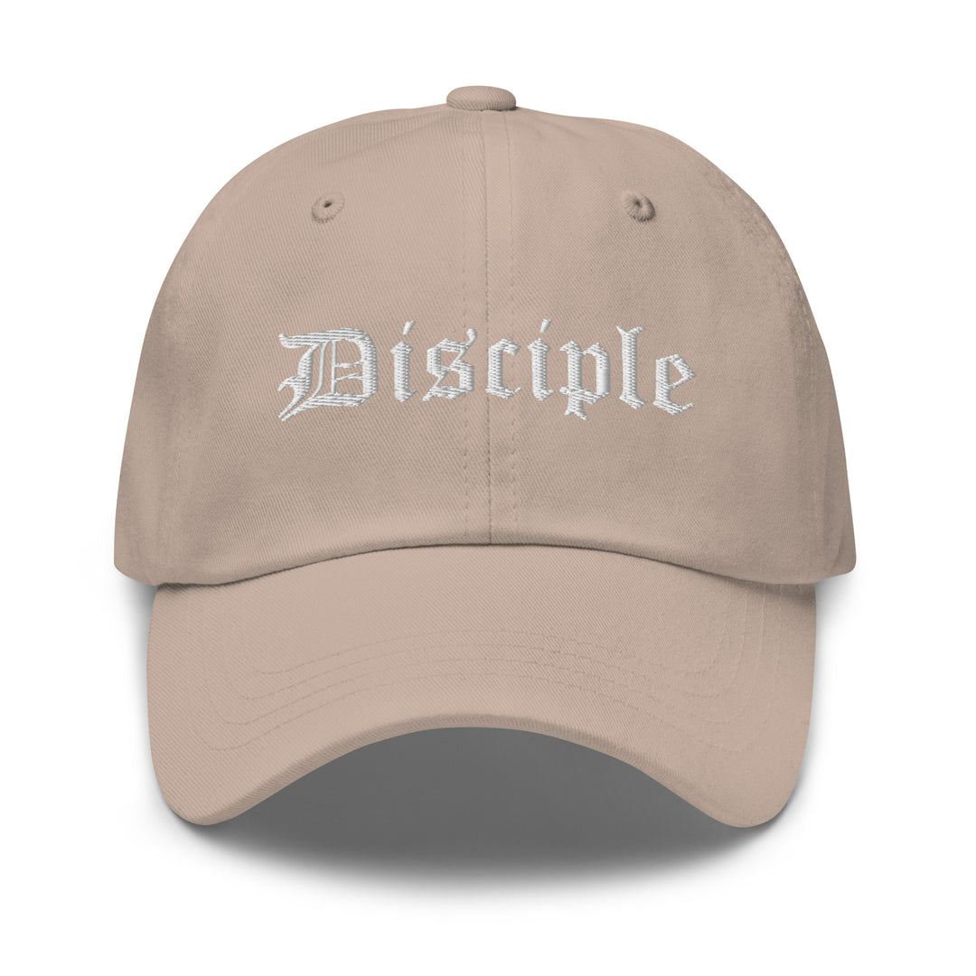 Christian Hat Disciple Classic Dad Classic Dad Hat Stone