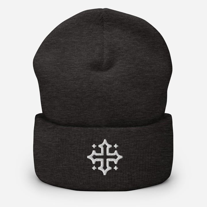 Christian Hat Acts 29 Cross Beanie Cuffed Beanie Dark Grey