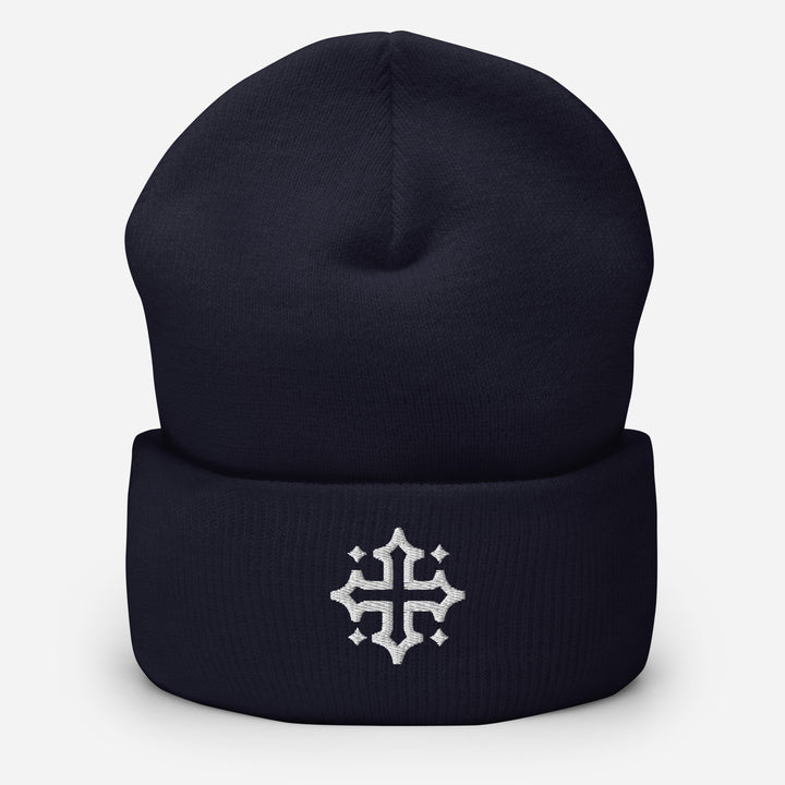 Christian Hat Acts 29 Cross Beanie Cuffed Beanie Navy