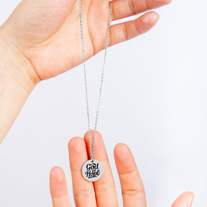 Christian Necklace God of Hope Pendant Pendant Necklaces