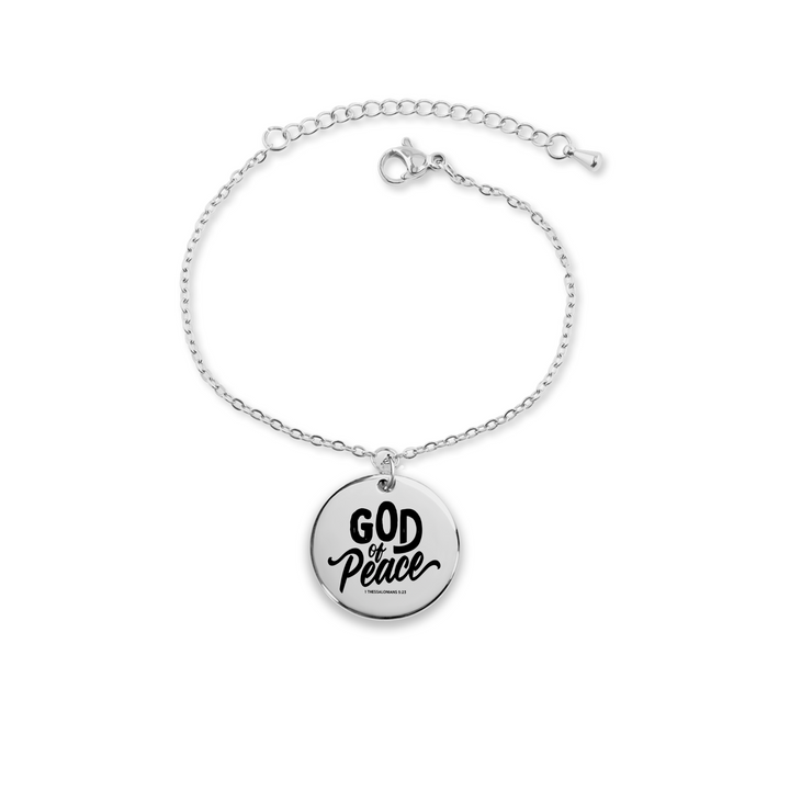 Christian Bracelet God of Peace Pendant Pendant Bracelets