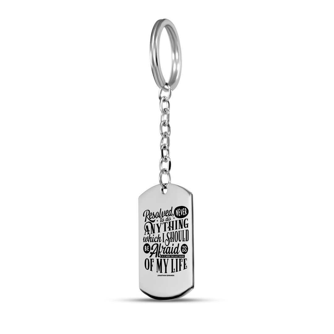 Christian Keychain Last Hour Tag Tag Keychains