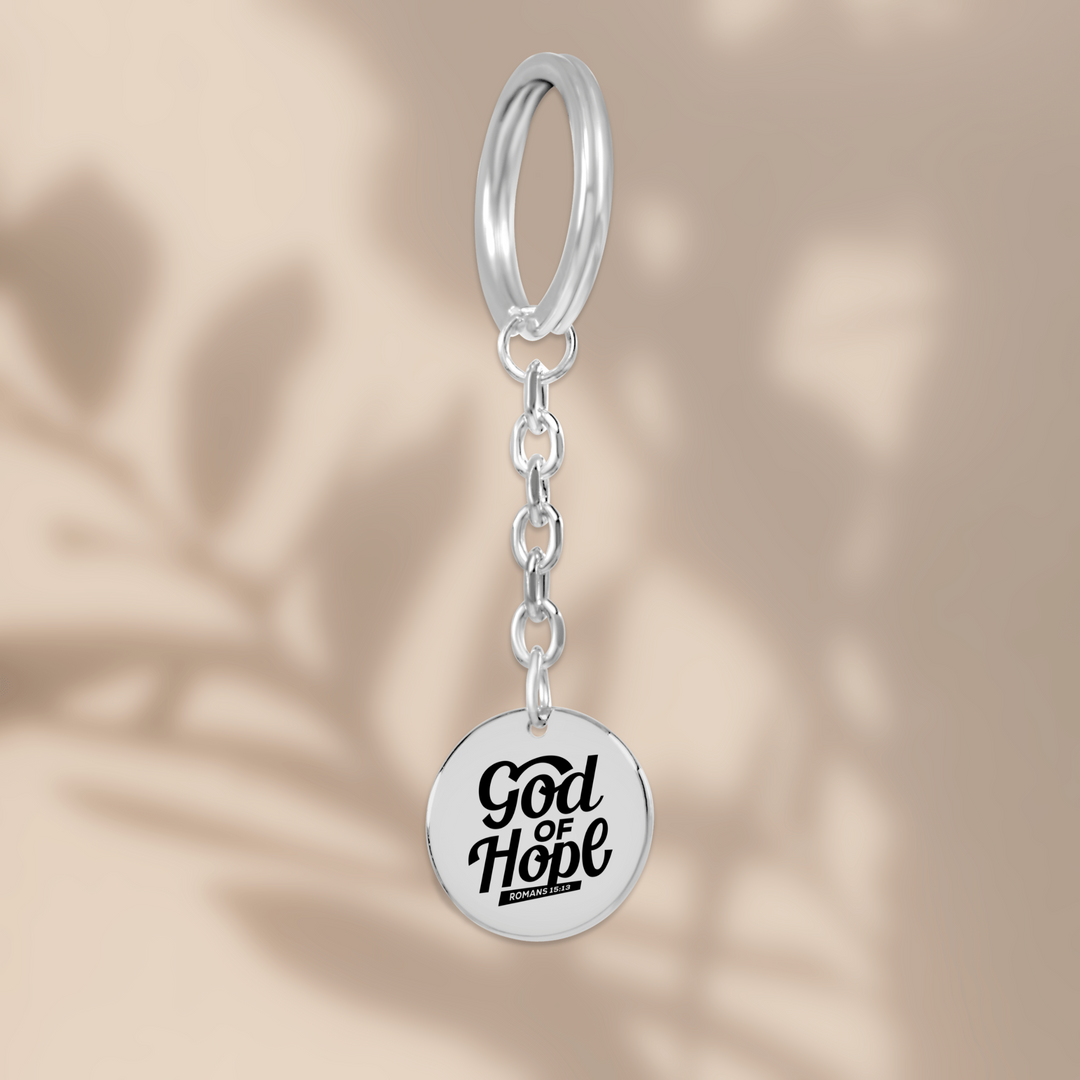 Christian Keychain God of Hope Pendant Pendant Keychains