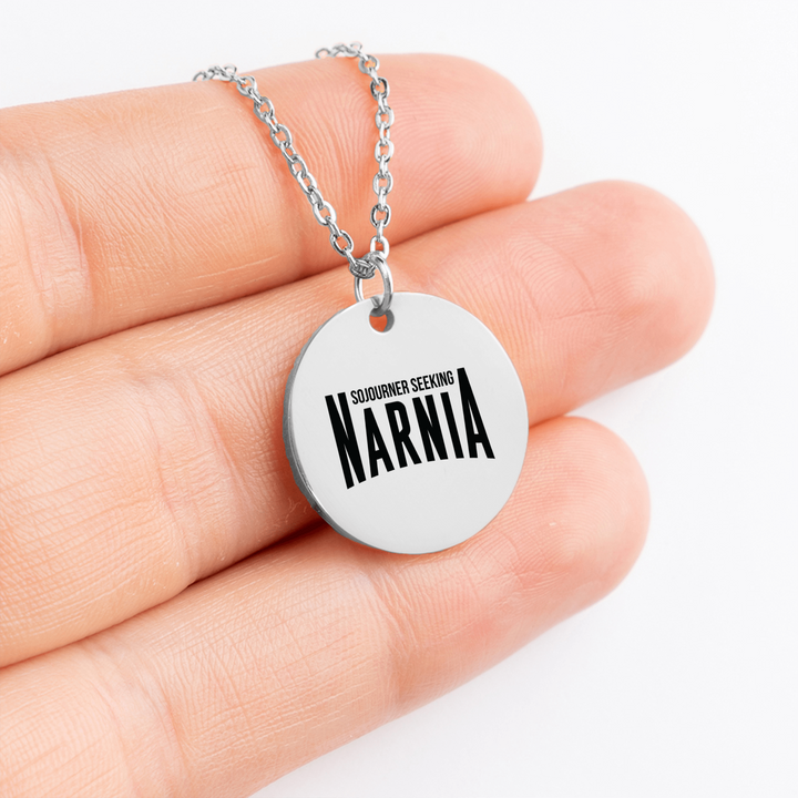 Christian Necklace Sojourner Seeking Narnia Pendant Pendant Necklaces