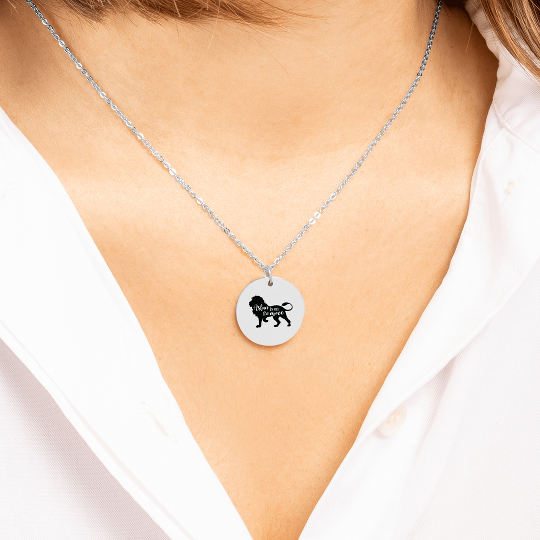 Christian Necklace Aslan Is On The Move Pendant Pendant Necklaces