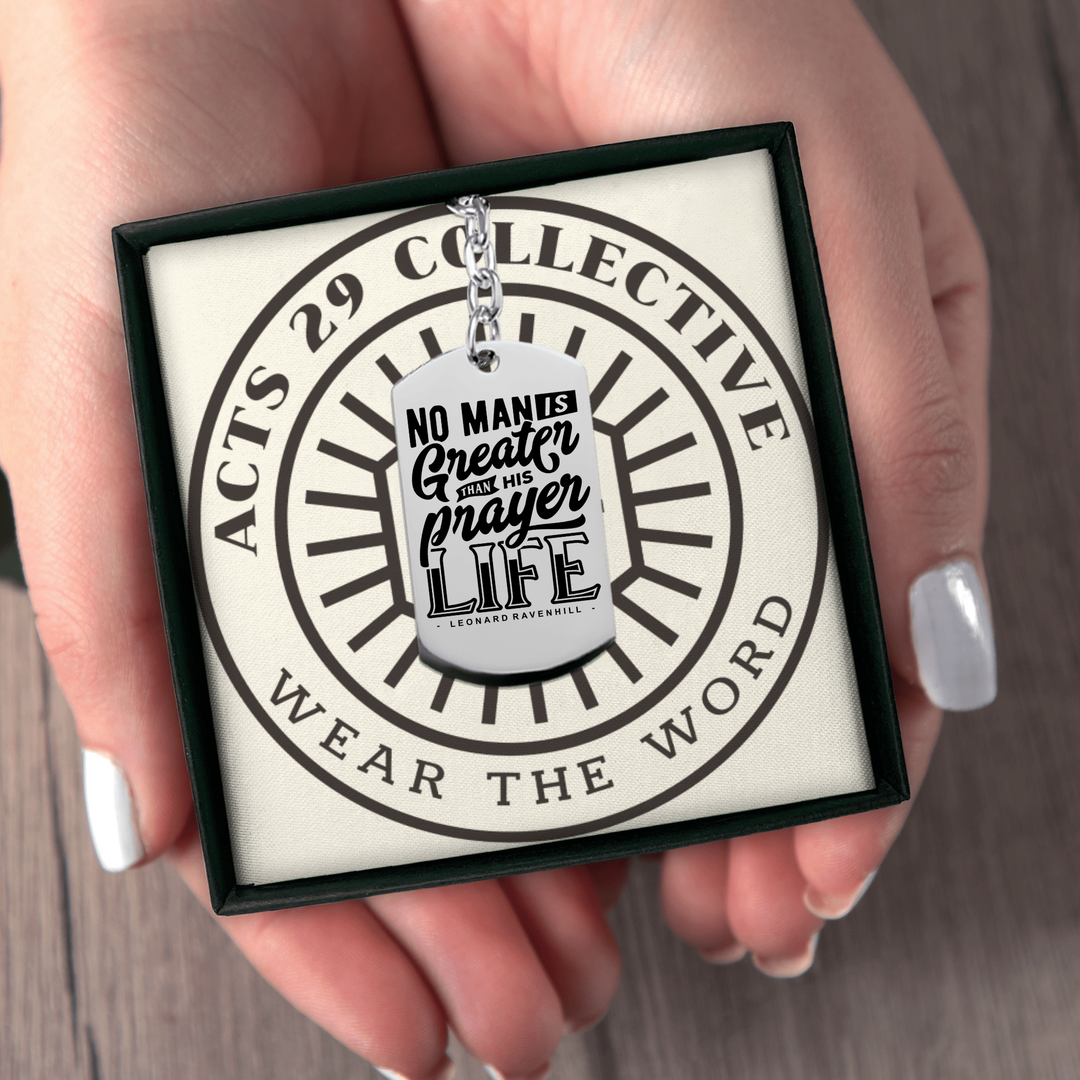 Christian Keychain Prayer Life Tag Tag Keychains