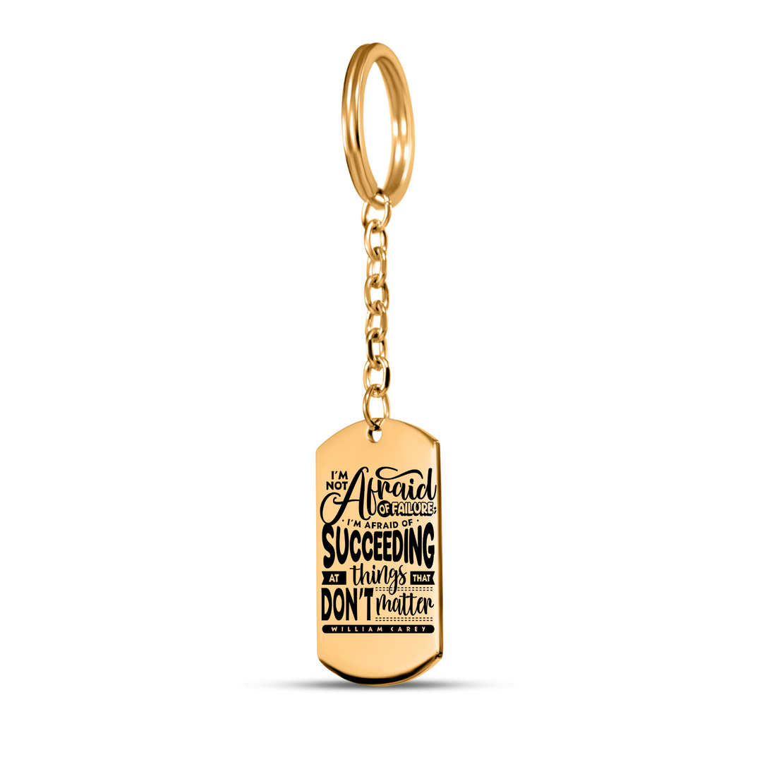 Christian Keychain Things That Don't Matter Tag Tag Keychains