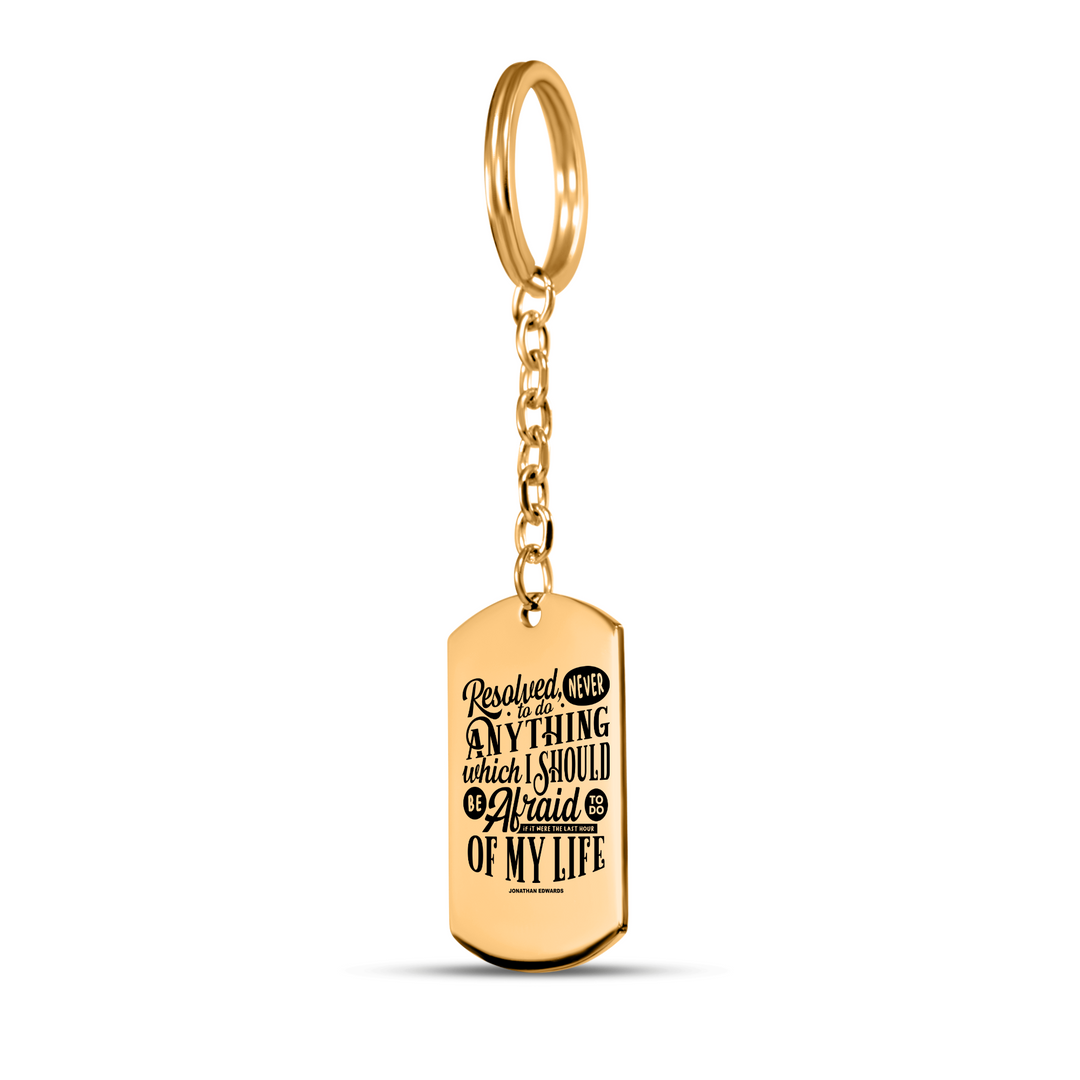 Christian Keychain Last Hour Tag Tag Keychains