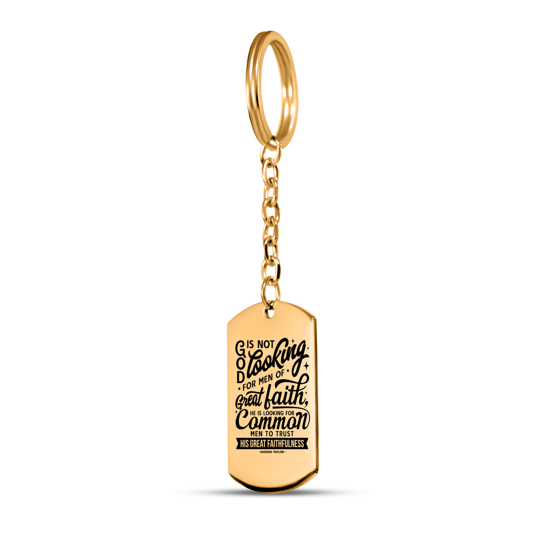 Christian Keychain Common Men Tag Tag Keychains