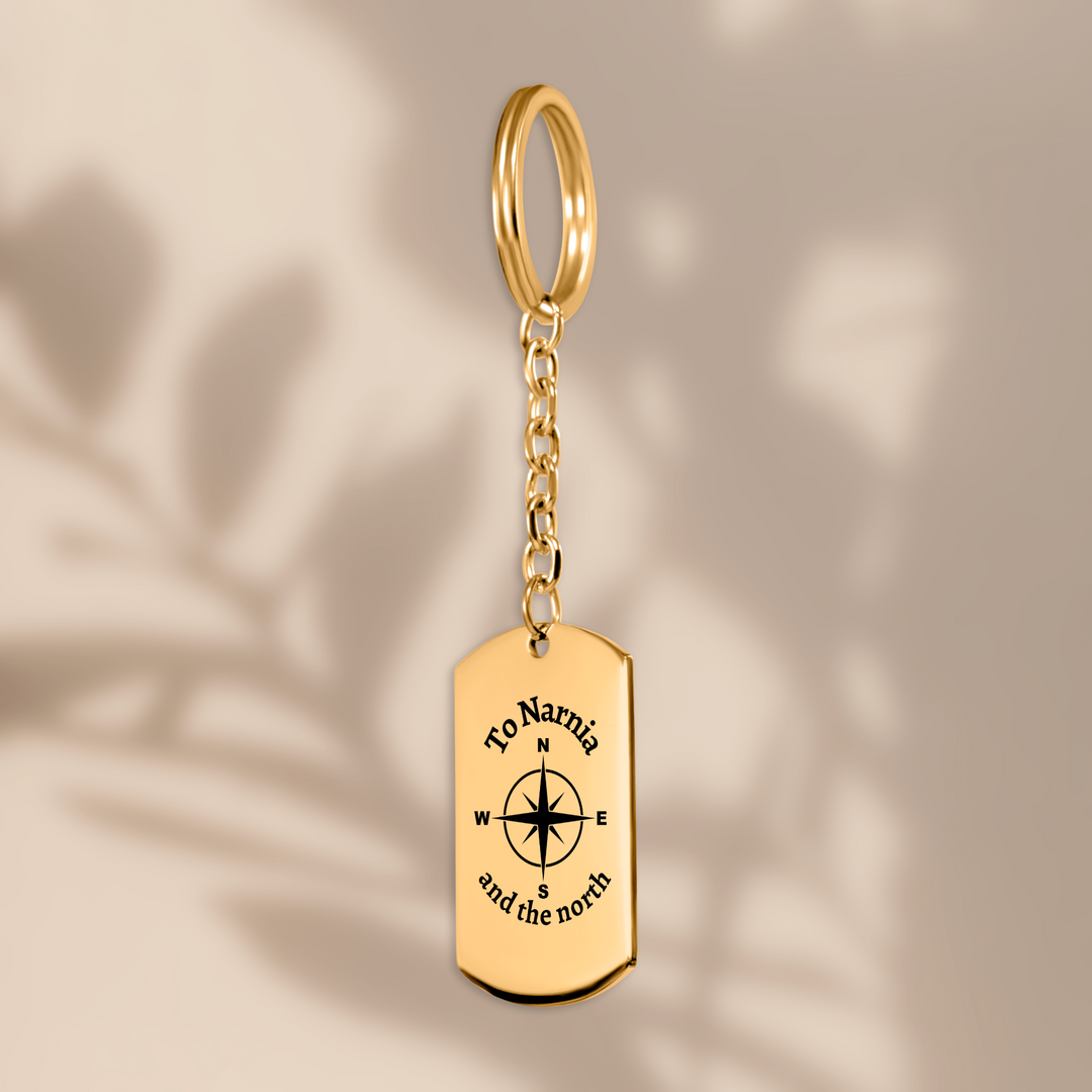 Christian Keychain To Narnia Tag Tag Keychains