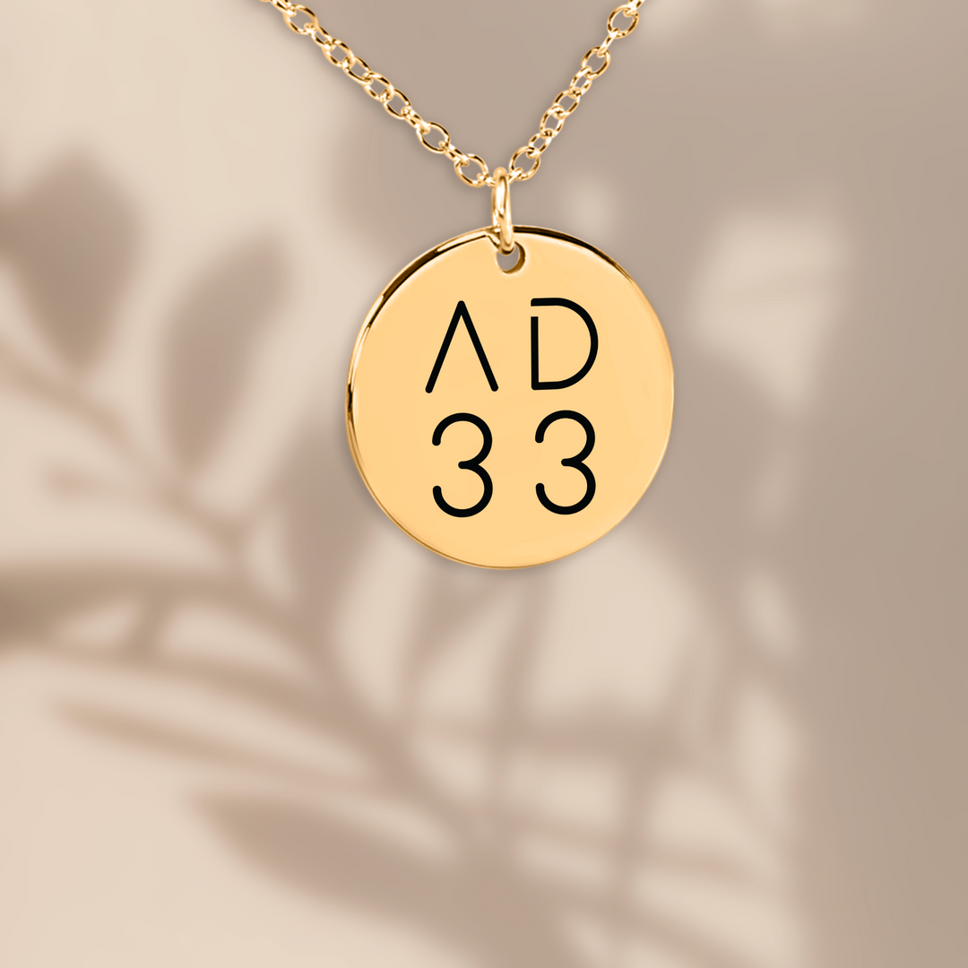 Christian Necklace AD 33 Pendant Pendant Necklaces