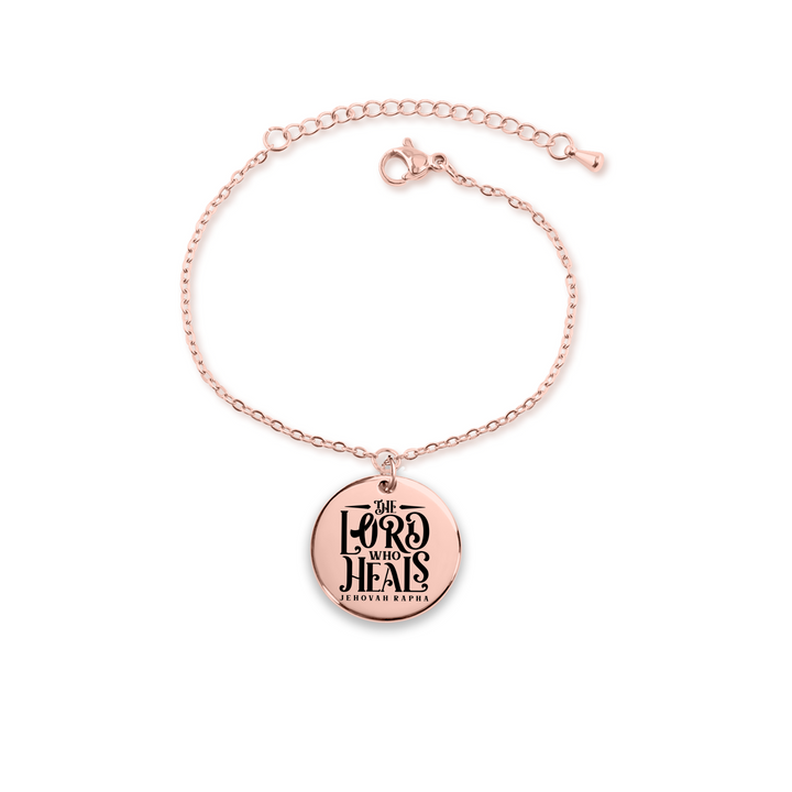 Christian Bracelet The Lord Who Heals Pendant Pendant Bracelets