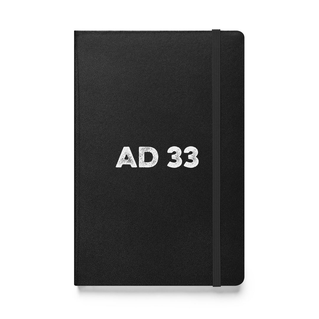 Sermon Notes Notebook AD 33 Hardcover Sermon Notebooks Black  