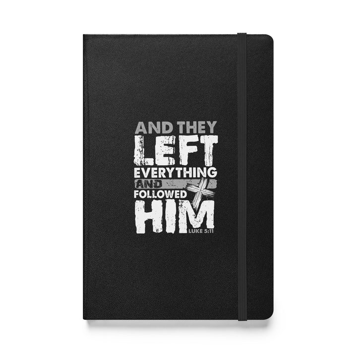 Sermon Notes Notebook Left Everything Sermon Notebooks Black  