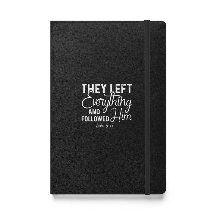 Sermon Notes Notebook Left Everything Sermon Notebooks Black  