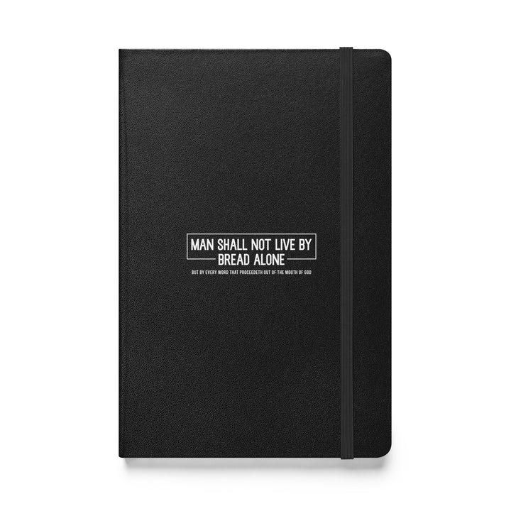 Sermon Notes Notebook Man Shall Not Live By Bread Alone Sermon Notebooks Black  