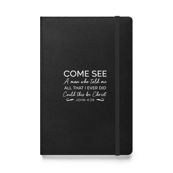 Sermon Notes Notebook Come See Sermon Notebooks Black  