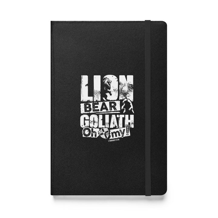 Sermon Notes Notebook Lion, Bear, Goliath Sermon Notebooks Black  