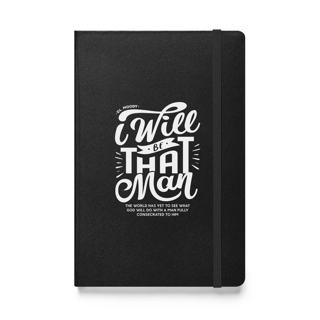 Sermon Notes Notebook I Will Be That Man Sermon Notebooks Black  