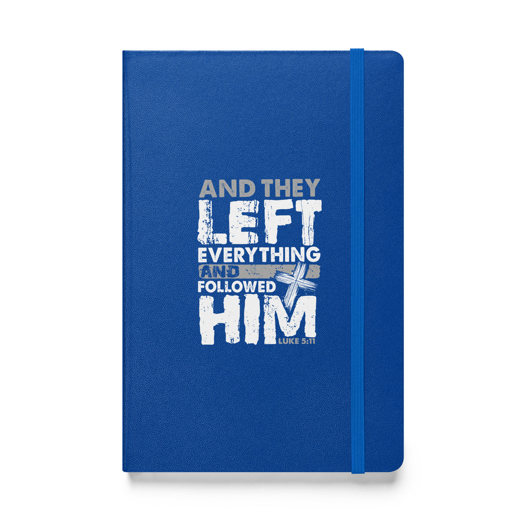 Sermon Notes Notebook Left Everything Sermon Notebooks Blue  