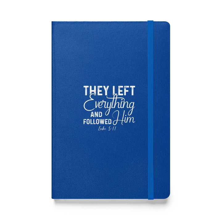 Sermon Notes Notebook Left Everything Sermon Notebooks Blue  