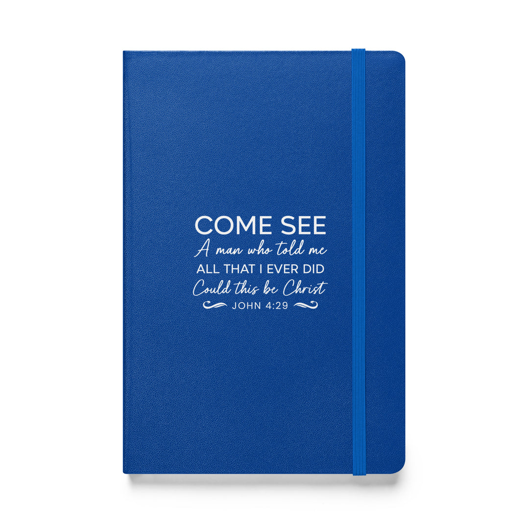 Sermon Notes Notebook Come See Sermon Notebooks Blue  