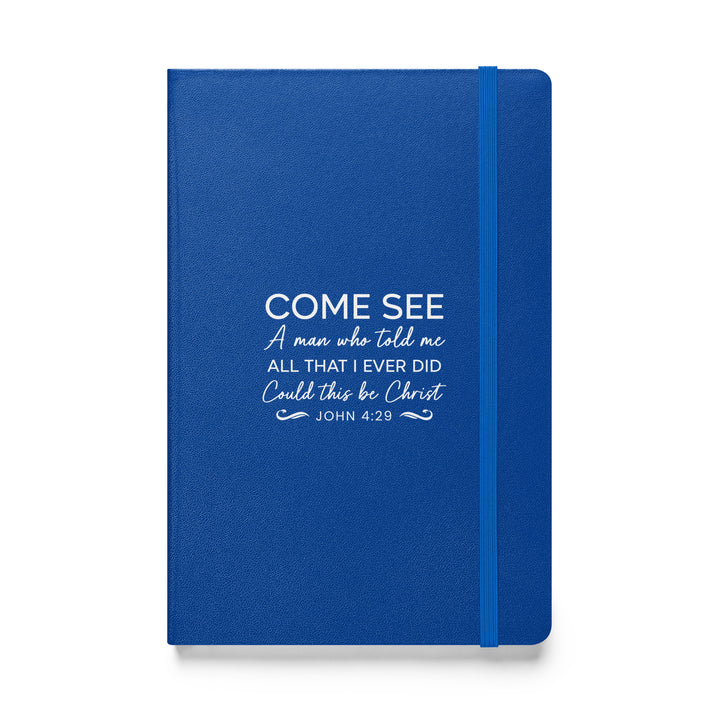 Sermon Notes Notebook Come See Sermon Notebooks Blue  